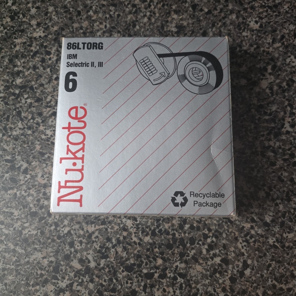 Nu-Kote IBM Selectric‎ II III Low-Tack Lift-Off Correcting Tape 86LTORG